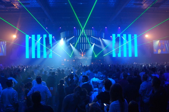 Installation écrans LED - Concert de David Guetta